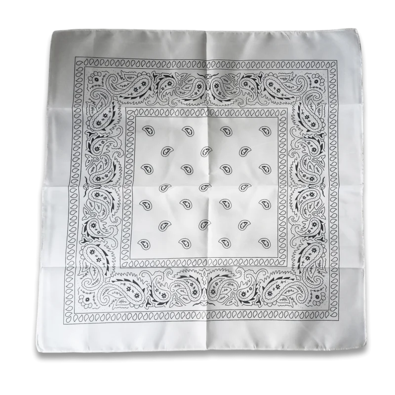 Bílý hanky code šátek