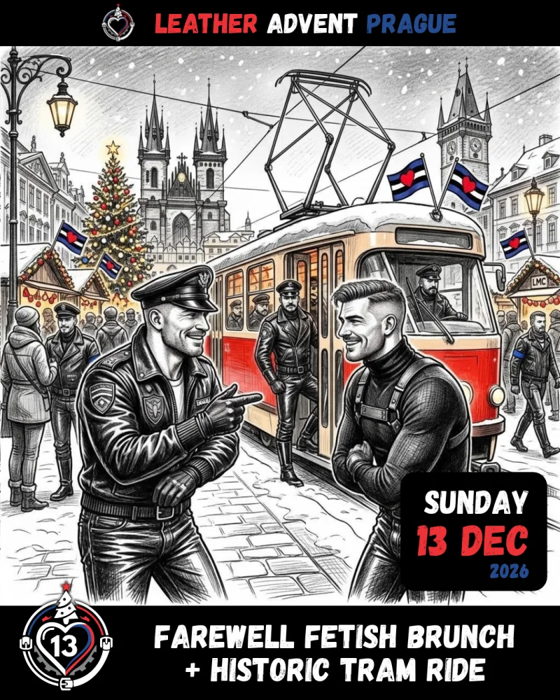 Leather Advent Prague 2026 - neděle 13.12.