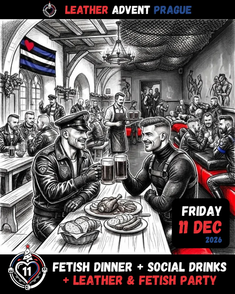 Leather Advent Prague 2026 - pátek 11.12.