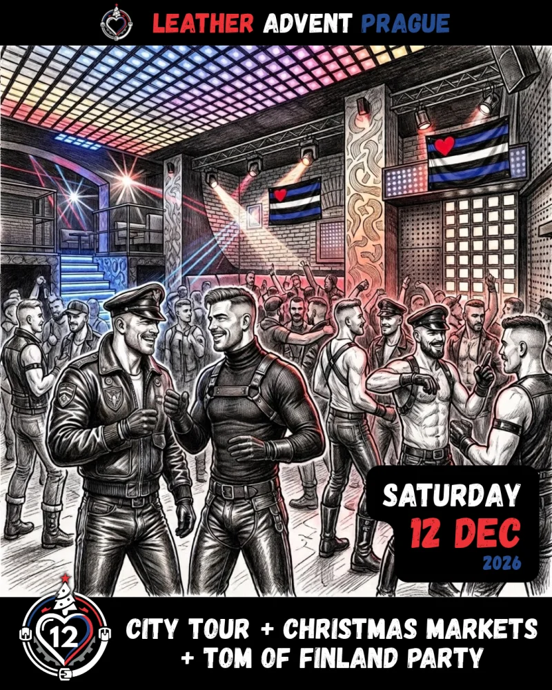 Leather Advent Prague 2026 - sobota 12.12.