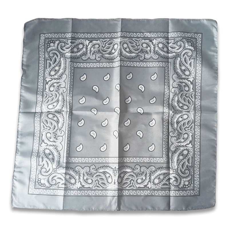 Šedý hanky code šátek